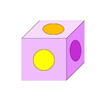 Multiple color cube 4