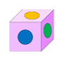 Multiple color cube 5
